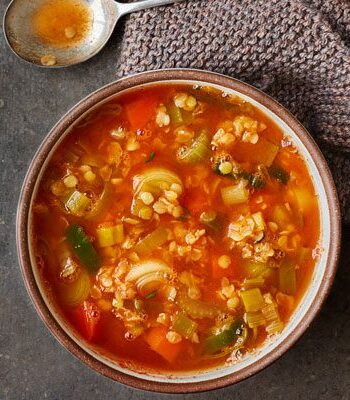 https://www.pontalo.net - Winter vegetable & lentil soup