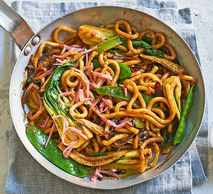 https://www.pontalo.net - Veggie yaki udon