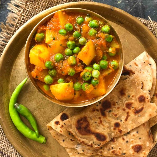 https://www.pontalo.net - आलू मटर सब्ज़ी रेसिपी - Aloo Matar Sabzi Recipe