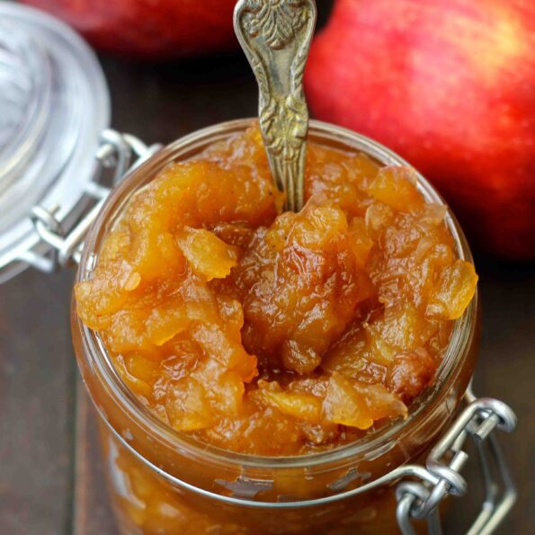 https://www.pontalo.net - सेब और किशमिश की चटनी रेसिपी - Apple And Raisin Chutney Recipe