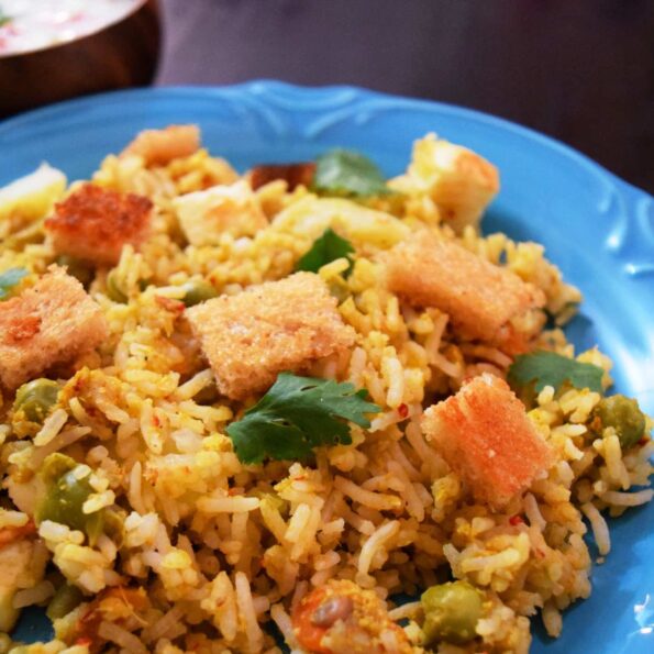 https://www.pontalo.net - Karnataka Style Mixed Vegetable Pulao Recipe