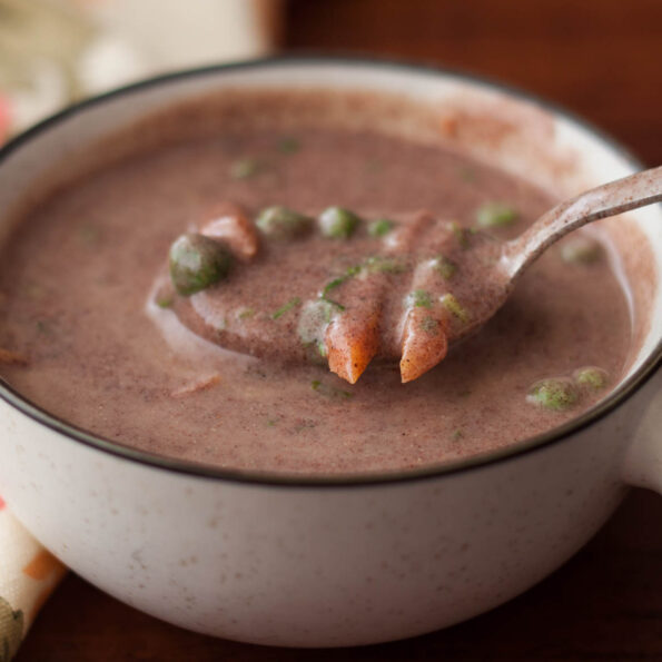 https://www.pontalo.net - Arunachal Pradesh Zan Recipe - Finger Millet Porridge with Vegetables Recipe