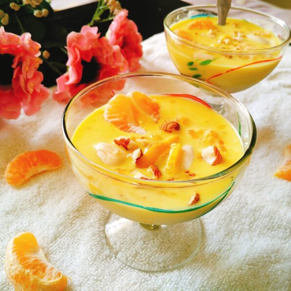 https://www.pontalo.net - Assamese Komolar Kheer Recipe (Orange Kheer)