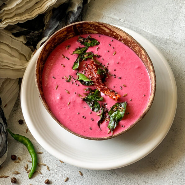 https://www.pontalo.net - Beetroot Tambuli Recipe