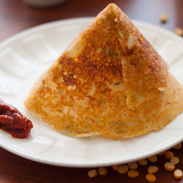 https://www.pontalo.net - बेले डोसा रेसिपी - Lentil Dosa (Recipe In Hindi)