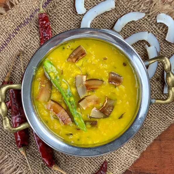 https://www.pontalo.net - Bengali Cholar Dal Recipe