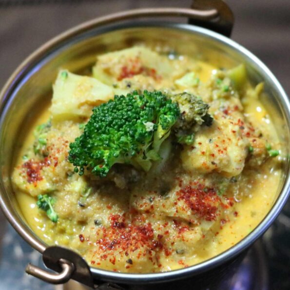 https://www.pontalo.net - ब्रोकली पनीर और मूंगफली मसाला रेसिपी - Broccoli Paneer And Peanut Masala (Recipe In Hindi)