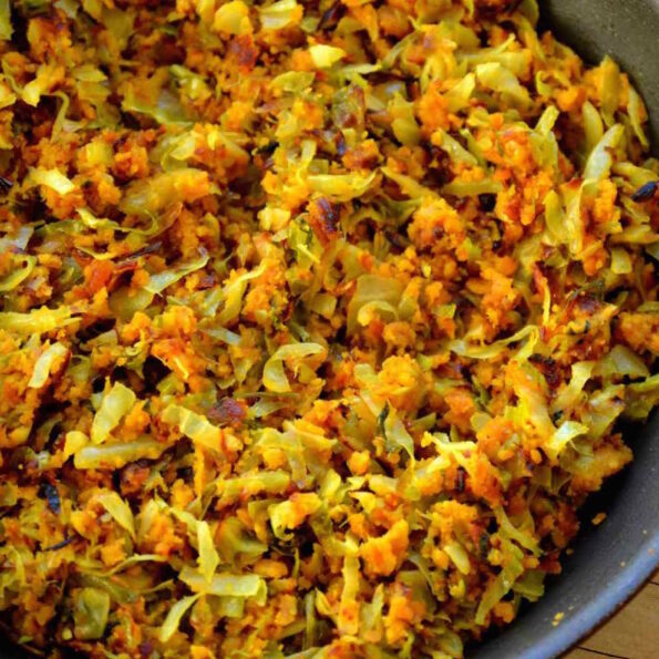 https://www.pontalo.net - कैबेज बेसन फ्राई रेसिपी - Cabbage Besan Fry (Recipe In Hindi)