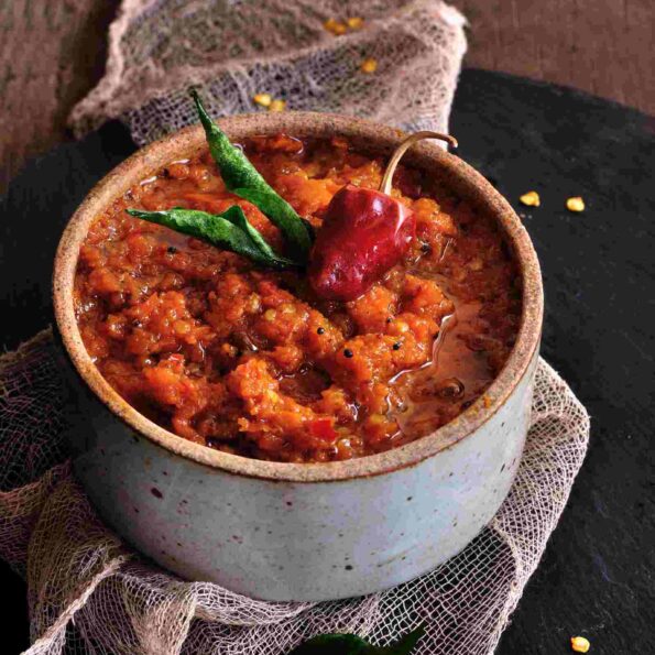 https://www.pontalo.net - गाजर की चटनी रेसिपी - Carrot Chutney (Recipe In Hindi)