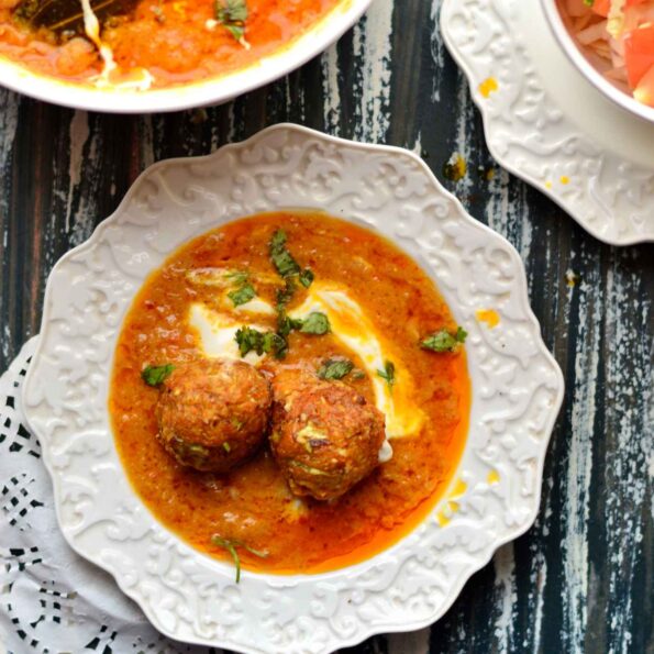 https://www.pontalo.net - पत्ता गोभी कोफ्ता करी रेसिपी - No Onion No Garlic Cabbage Kofta Curry