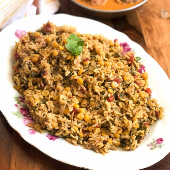 https://www.pontalo.net - Chana Dal Pulao Recipe