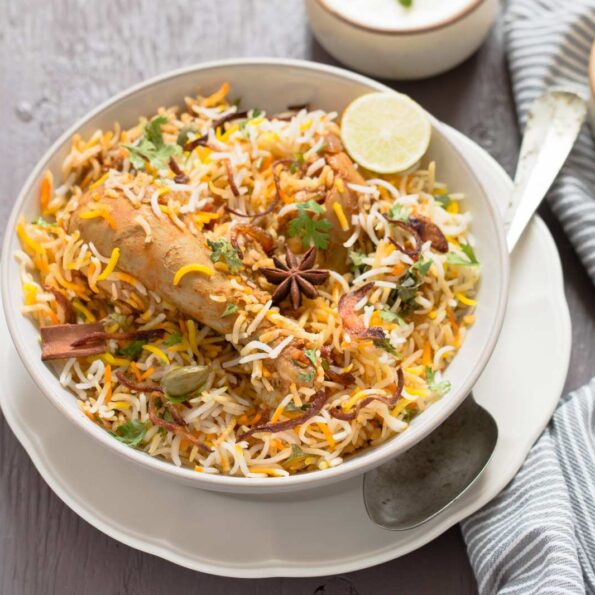 https://www.pontalo.net - Chicken Dum Biryani Recipe