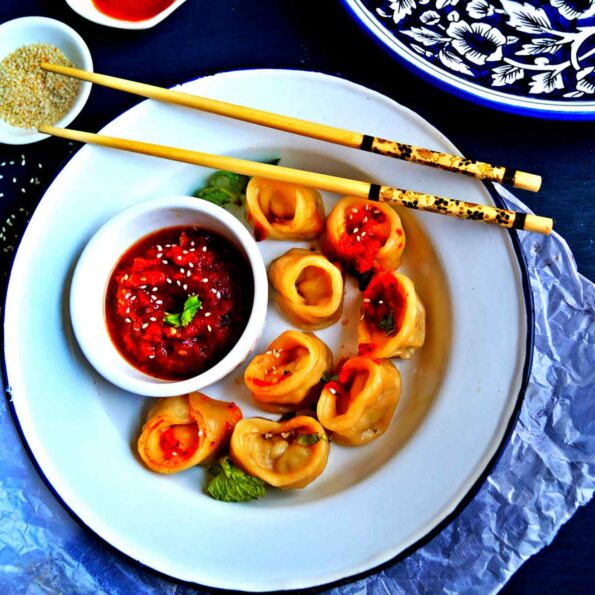 https://www.pontalo.net - Chicken Dimsums Recipe - Steamed Chicken Dumplings