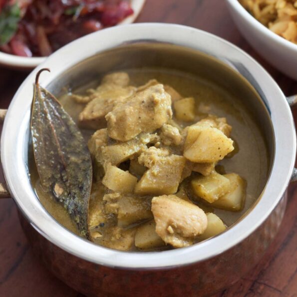 https://www.pontalo.net - Chicken Sweet Potato & Dill Curry Recipe