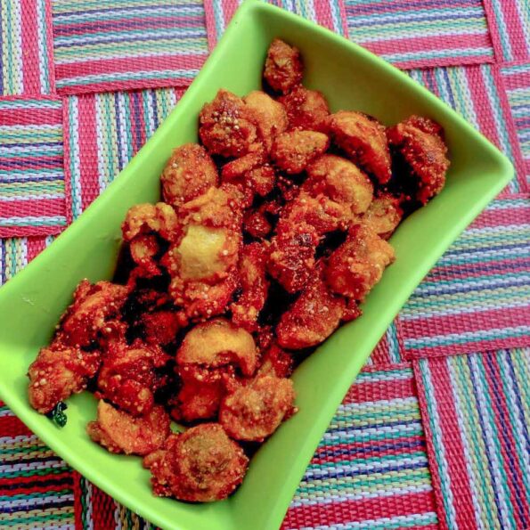 https://www.pontalo.net - Gular Ki Sabzi Recipe/ Shallow Fried Cluster Fig