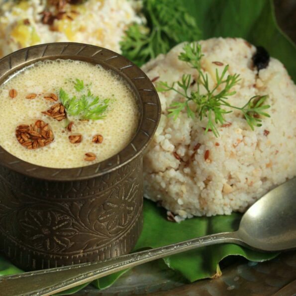 https://www.pontalo.net - दनयाचि आमटी रेसिपी - Maharashtrian Style Groundnut Curry (Recipe In Hindi)