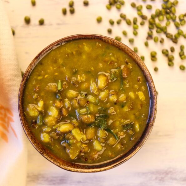 https://www.pontalo.net - ढाबा स्टाइल हरी मूंग दाल तड़का रेसिपी - Dhaba Style Green Moong Dal Tadka (Recipe In Hindi)