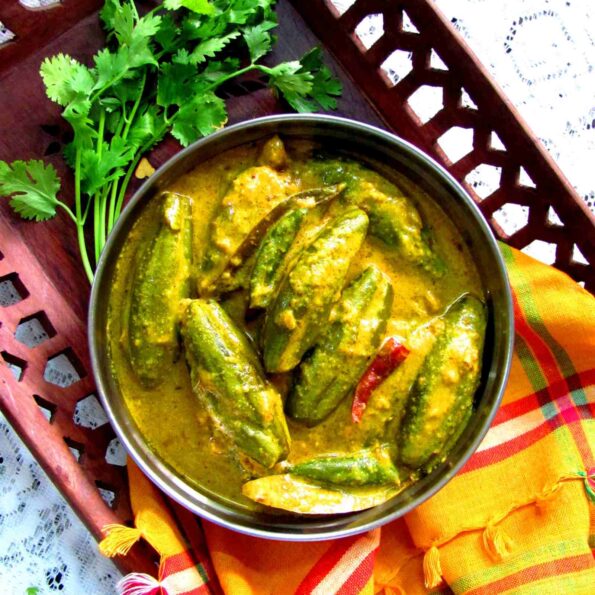 https://www.pontalo.net - Bengali Doi Potol Recipe (Pointed Gourd In Thick Yogurt Based Gravy)