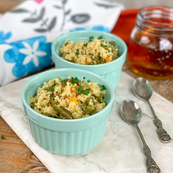 https://www.pontalo.net - Foxtail Millet Upma Recipe