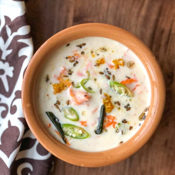 https://www.pontalo.net - Gajar Amla Raita Recipe - Carrot Gooseberry Raita Recipe