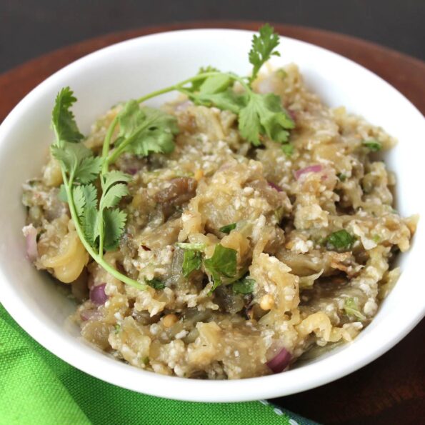 https://www.pontalo.net - गोअन स्टाइल ब्रिंजल भरता रेसिपी - Goan Style Brinjal Bharta (Recipe In Hindi)