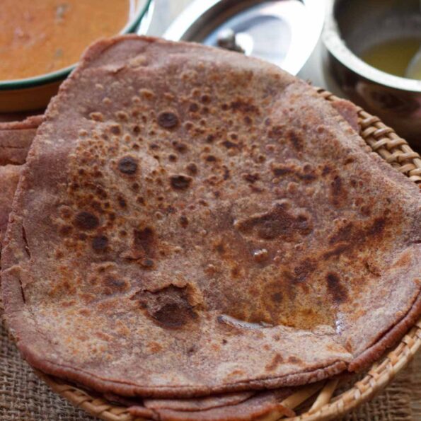 https://www.pontalo.net - Ragi Tawa Paratha - Healthy Vitamin Rich & Diabetic Friendly Paratha