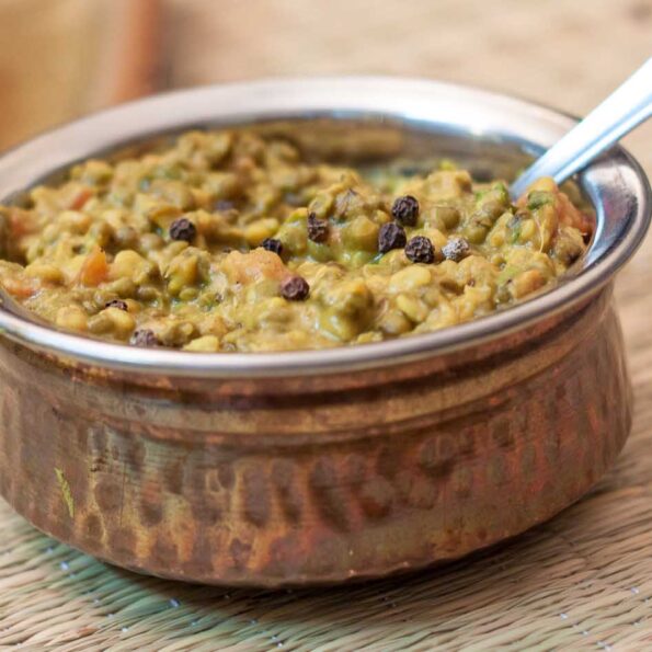 https://www.pontalo.net - हरी मूंग दाल मखनी रेसिपी - Green Moong Dal Makhani (Recipe In Hindi)