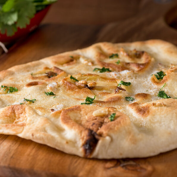 https://www.pontalo.net - Homemade Butter Naan Recipe - Soft Yogurt Bread