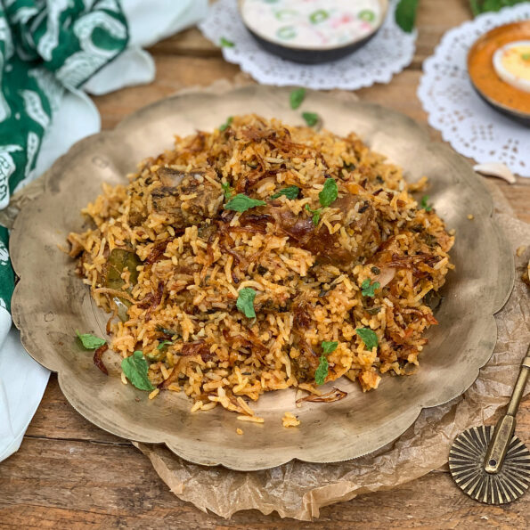 https://www.pontalo.net - Mutton Dum Biryani Recipe