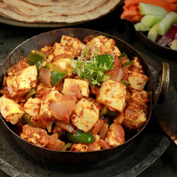 https://www.pontalo.net - कढ़ाई टोफू रेसिपी - Kadhai Tofu Sabji (Recipe In Hindi)