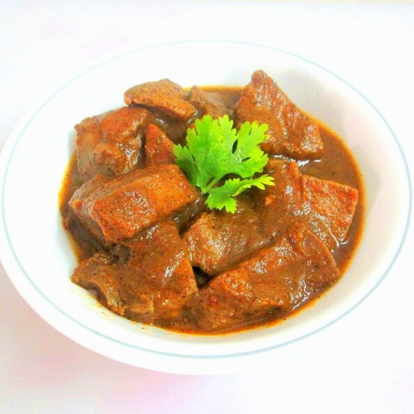 https://www.pontalo.net - Kaleji Ka Faal Recipe-Mutton Liver Pepper Fry