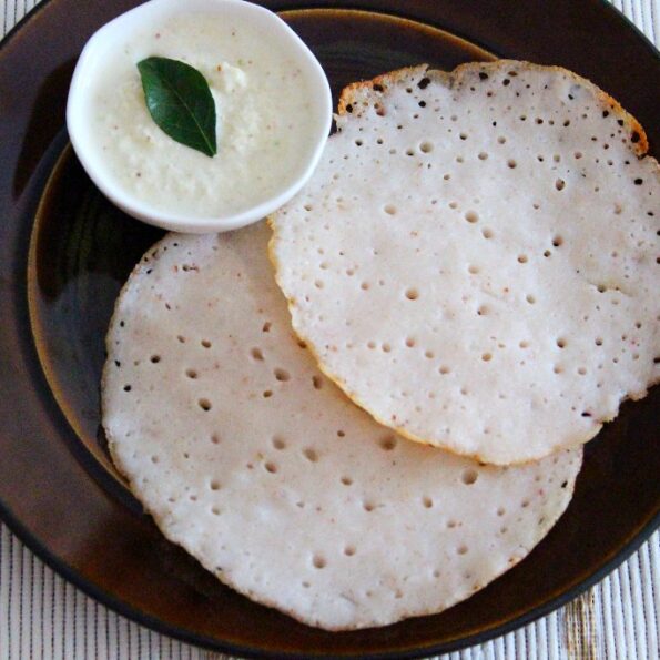 https://www.pontalo.net - Karwar Style Kalingana Polo Recipe - Watermelon Rind Dosa