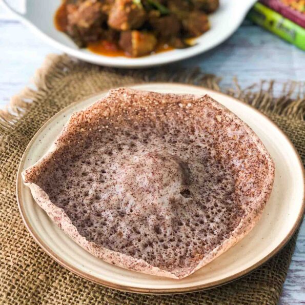 https://www.pontalo.net - Ragi Appam Recipe - A Healthy Twist To The Classic Kerala Appam