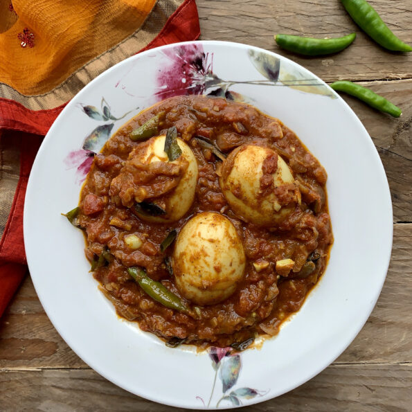 https://www.pontalo.net - Kerala Egg Roast Masala Recipe