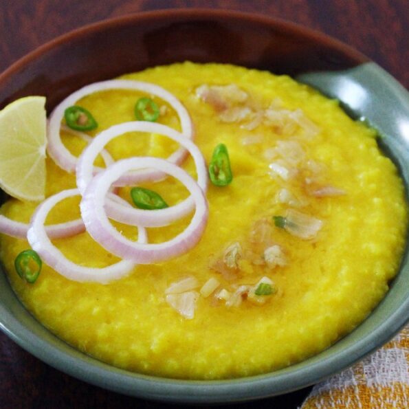 https://www.pontalo.net - Khatua Recipe (Bhojpuri Style Khichdi)