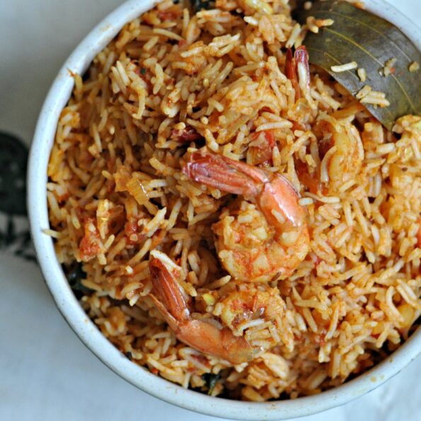 https://www.pontalo.net - कोलम्बी भात रेसिपी - Maharashtrian Prawn Rice Recipe