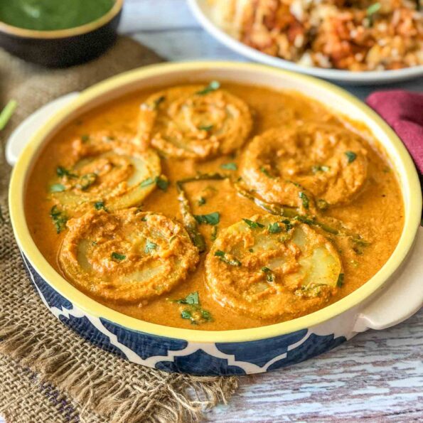 https://www.pontalo.net - Lauki Ka Salan Recipe - Bottle Gourd Salan Recipe