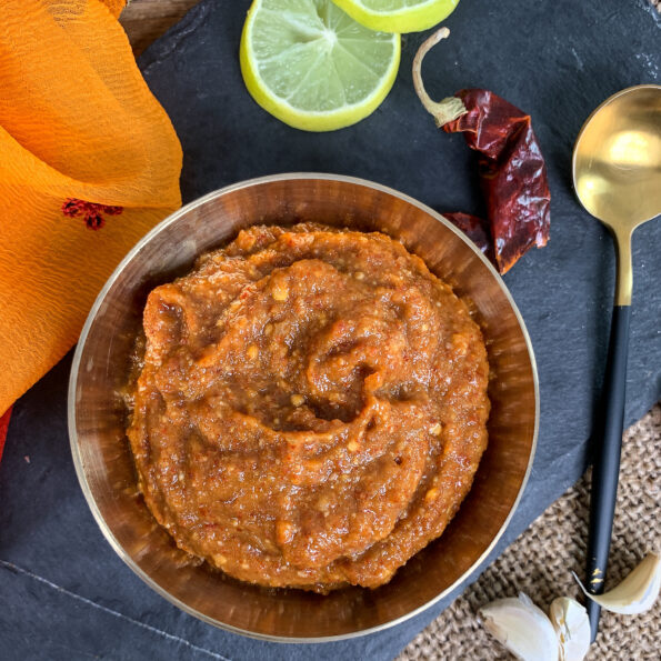 https://www.pontalo.net - लहसुन की चटनी रेसिपी - Lahsun ki Chutney Recipe