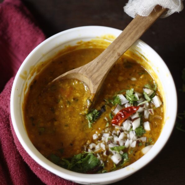 https://www.pontalo.net - Lentil Dal with Coconut Milk Recipe