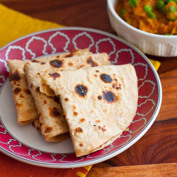 https://www.pontalo.net - Maharashtrian Style Dashmi Roti Recipe (Jaggery Flatbread)