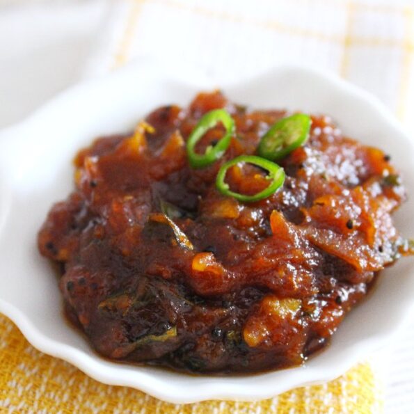 https://www.pontalo.net - Malabar Style Dates Pickle Recipe