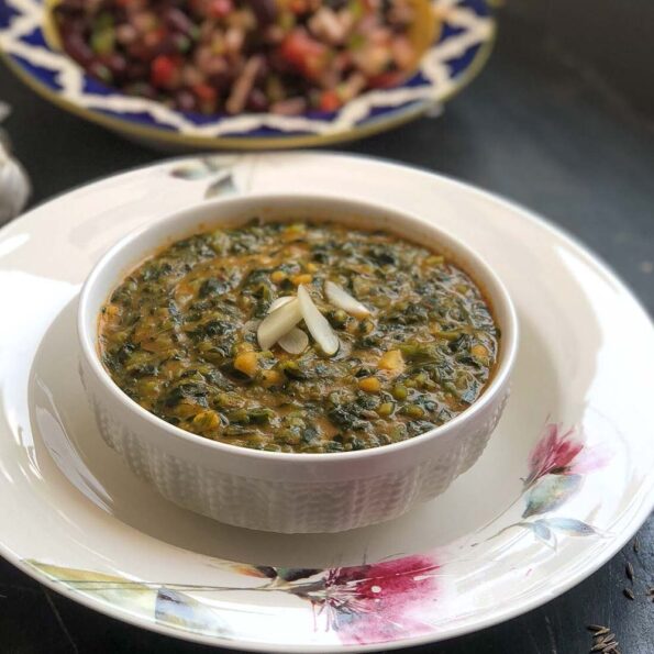 https://www.pontalo.net - Methi Moong Dal Recipe - Healthy Diabetic Friendly Recipe