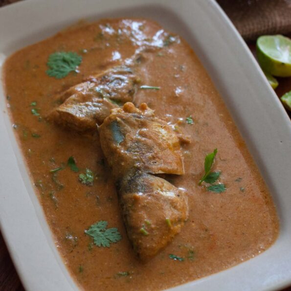 https://www.pontalo.net - Mughlai Fish Curry Recipe