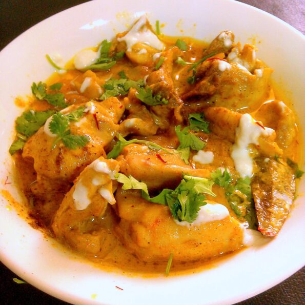 https://www.pontalo.net - Mughlai Zafrani Murg Recipe