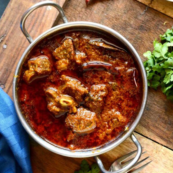 https://www.pontalo.net - Rajasthani Style Mutton Banjara Recipe