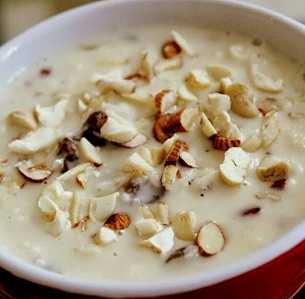 https://www.pontalo.net - Nariyal Ki Kheer Recipe - Coconut Pudding