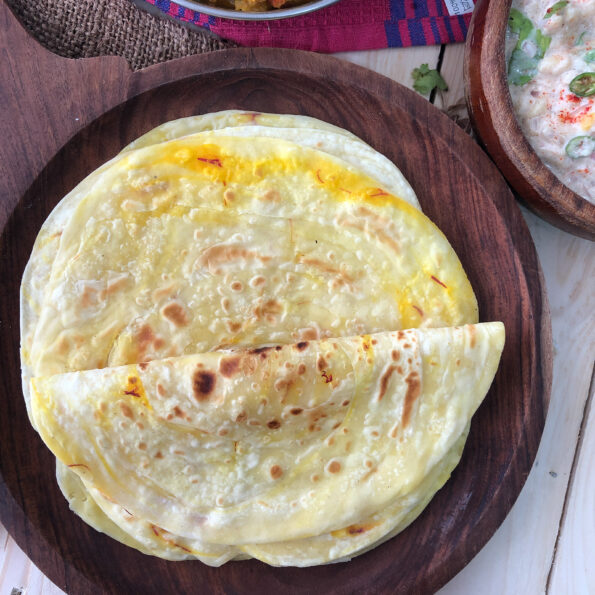 https://www.pontalo.net - Nawabi Tawa Paratha Recipe