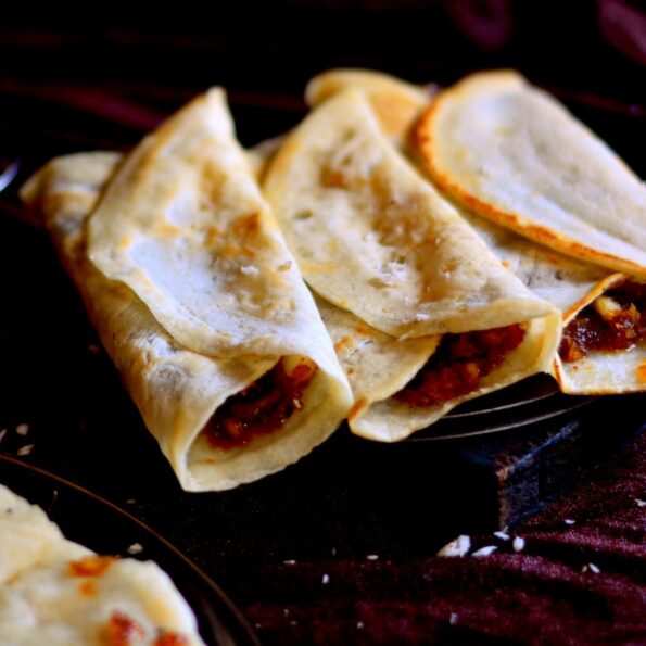 https://www.pontalo.net - Patishapta Recipe (Rice Crepe)