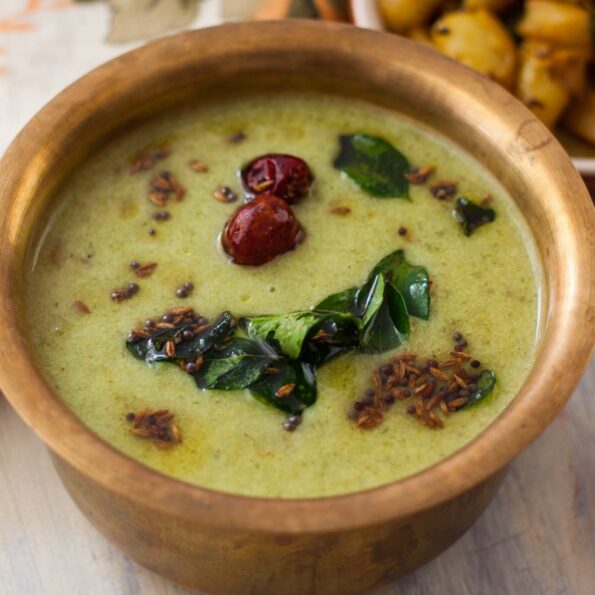 https://www.pontalo.net - पालक कढ़ी रेसिपी - Palak Kadhi Recipe