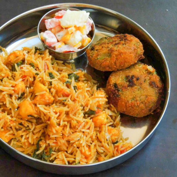 https://www.pontalo.net - पनीर बिरयानी रेसिपी - Paneer Biryani Recipe